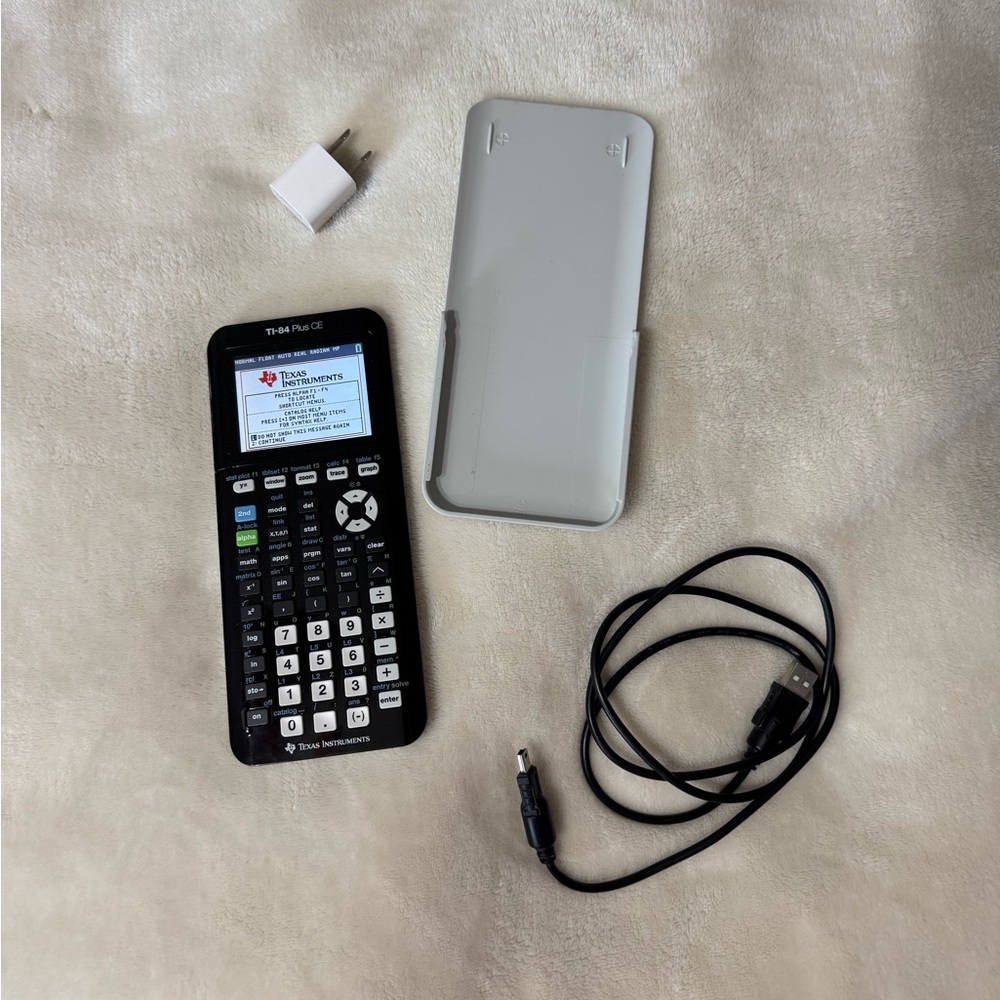 texas instruments TI-84 Plus CE calculator